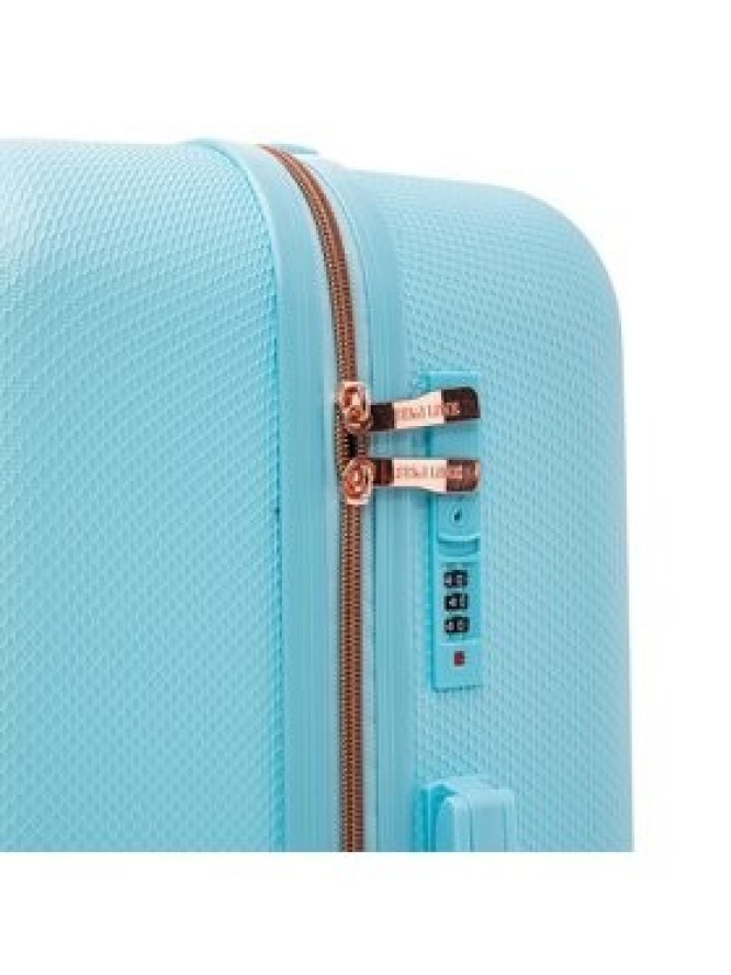 Semi Line Walizka duża T5723-4 Błękitny