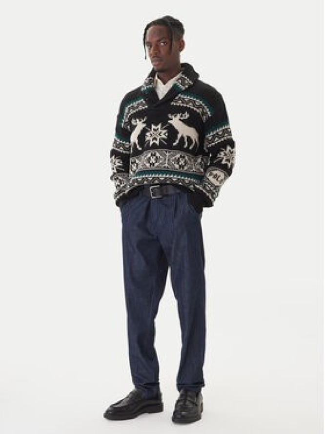 Polo Ralph Lauren Sweter 710982255001 Czarny Regular Fit