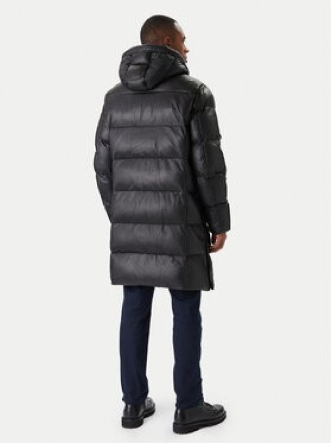 Milestone Kurtka skórzana MS Piero 531040 20740 Czarny Regular Fit