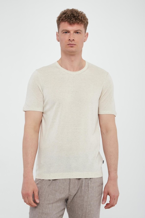 T-shirt męski dzianinowy Marosoro JOOP!