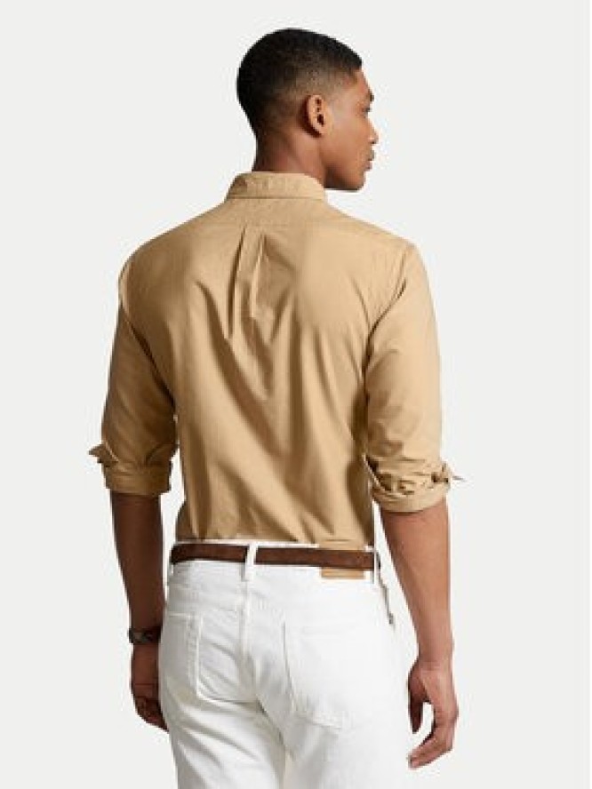 Polo Ralph Lauren Koszula 710889739001 Beżowy Slim Fit