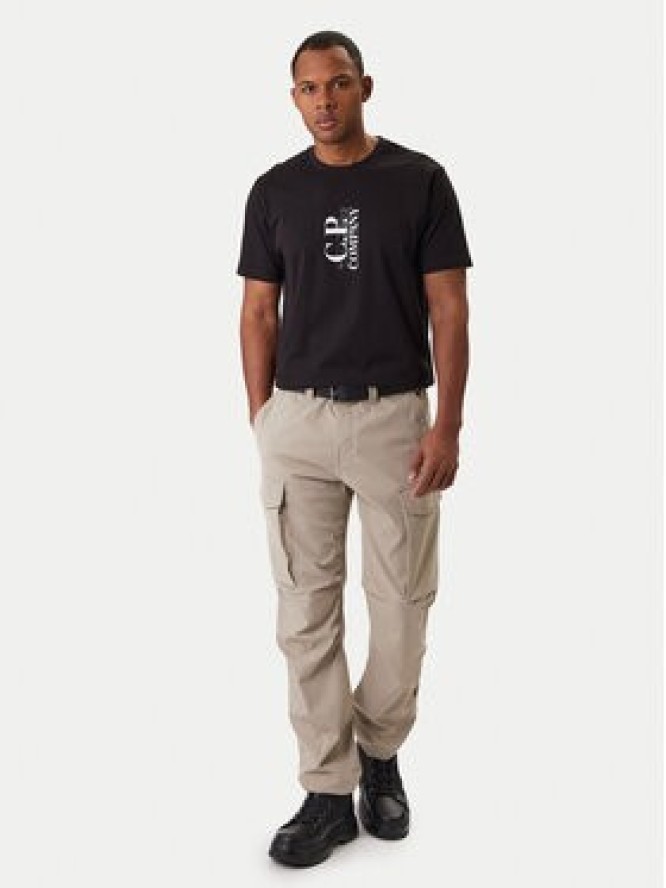 C.P. Company T-Shirt 20CMTS084A005100W Czarny Regular Fit