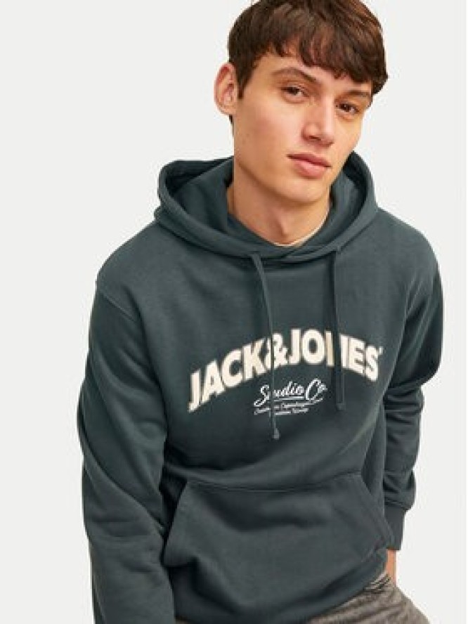 Jack & Jones Bluza Bronx 12262919 Zielony Regular Fit