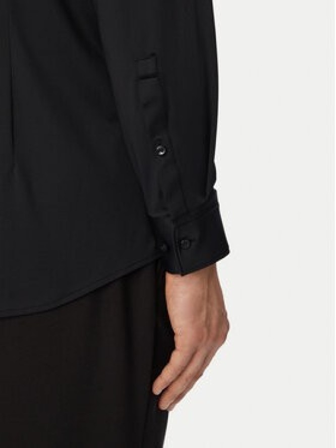 HUGO Koszula Kenno 50481195 Czarny Slim Fit