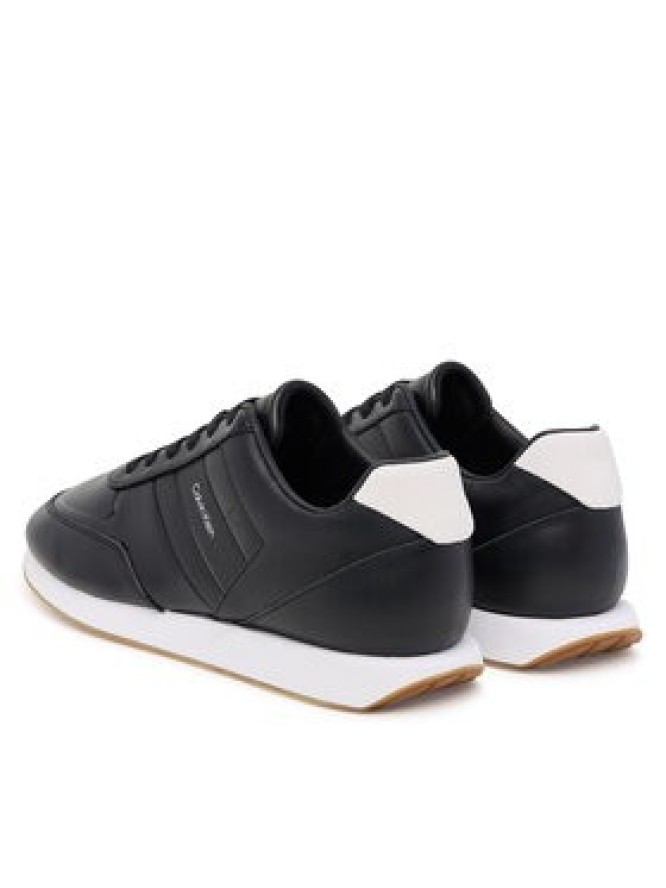 Calvin Klein Sneakersy Retro Runner Lth Tape YM0YM01381 Czarny
