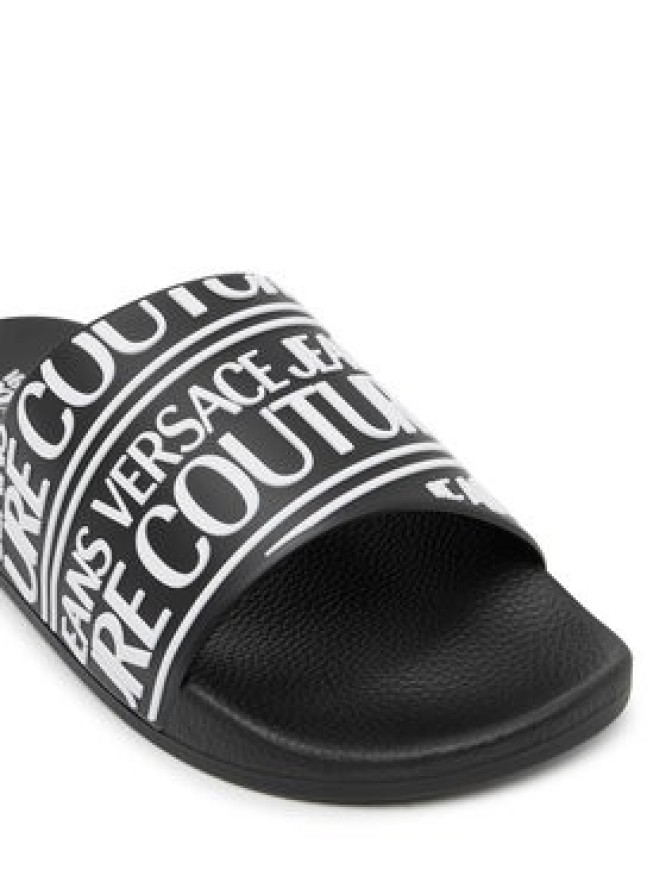 Versace Jeans Couture Klapki 79YA3SQ1 71352 899 Czarny