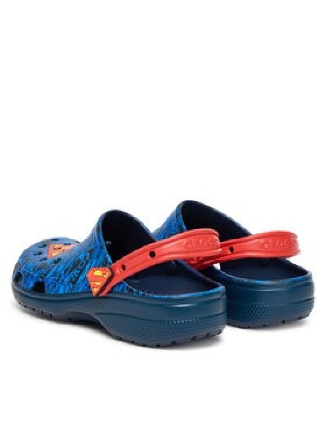 Crocs Klapki Superman Classic Clog 211131 Niebieski