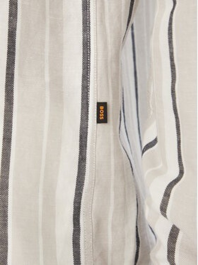 BOSS Koszula Ricoplus 50559324 Szary Regular Fit