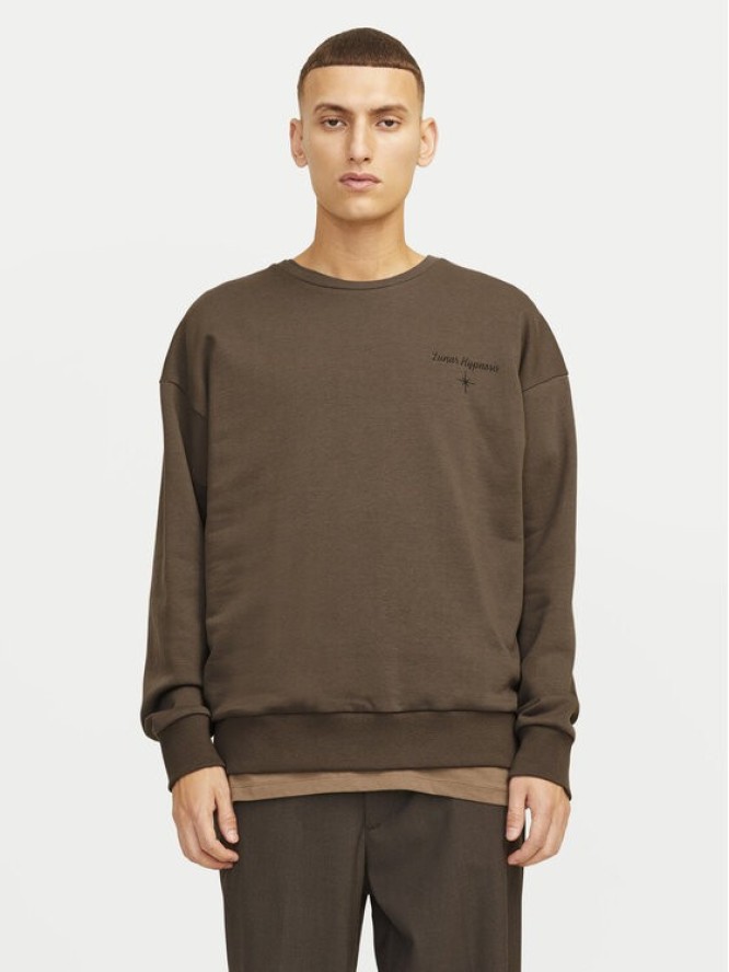 Jack & Jones Bluza Mystic 12257735 Khaki Relaxed Fit