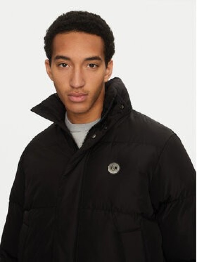 Just Cavalli Kurtka zimowa 77OASD22 Czarny Regular Fit