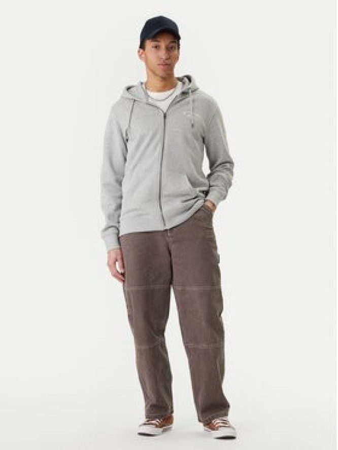 Quiksilver Bluza EQYFT05135 Szary Regular Fit
