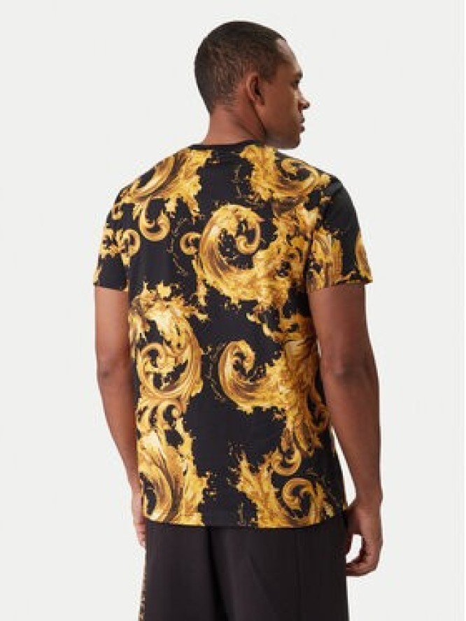 Versace Jeans Couture T-Shirt 80GAH6S0 JS543 Czarny Regular Fit