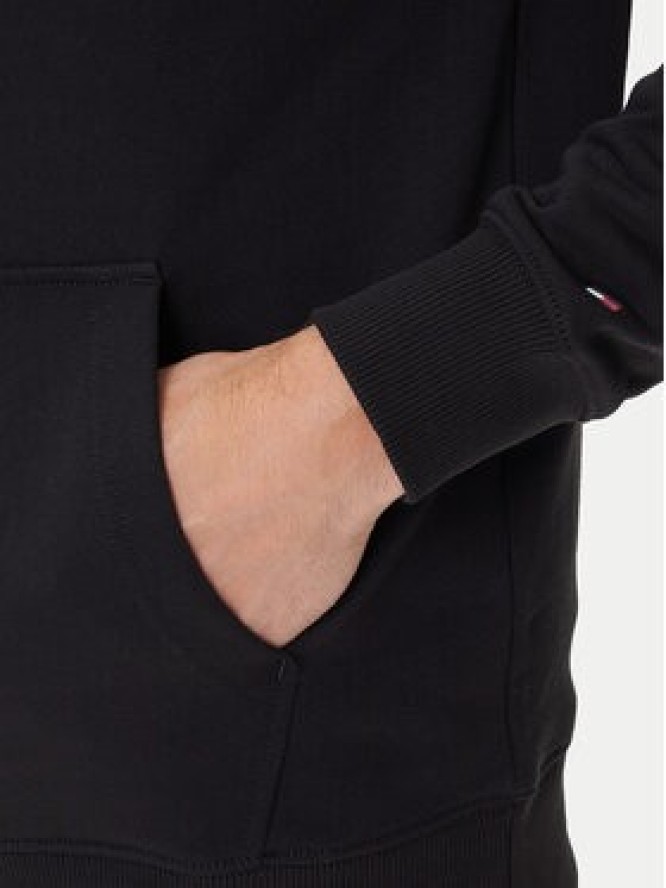 Tommy Hilfiger Bluza Brand Love MW0MW40534 Czarny Regular Fit