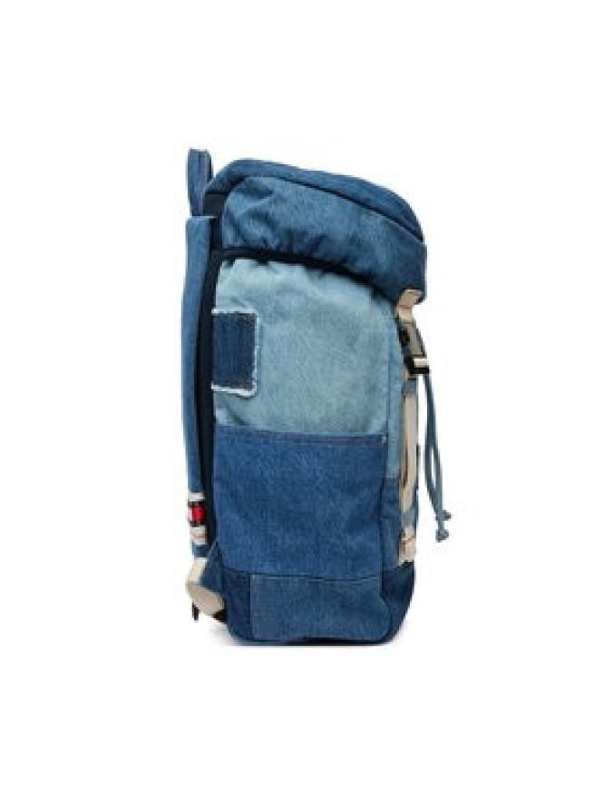 Tommy Jeans Plecak Tjm Denim Patchwork Backpack AM0AM14268 Niebieski