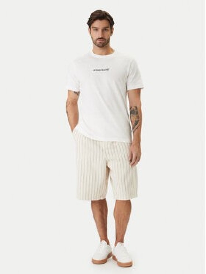 Guess Jeans T-Shirt M6GIZ3 KE942 Écru Regular Fit