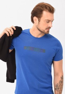 Bawełniany t-shirt T-HOLOGRAM