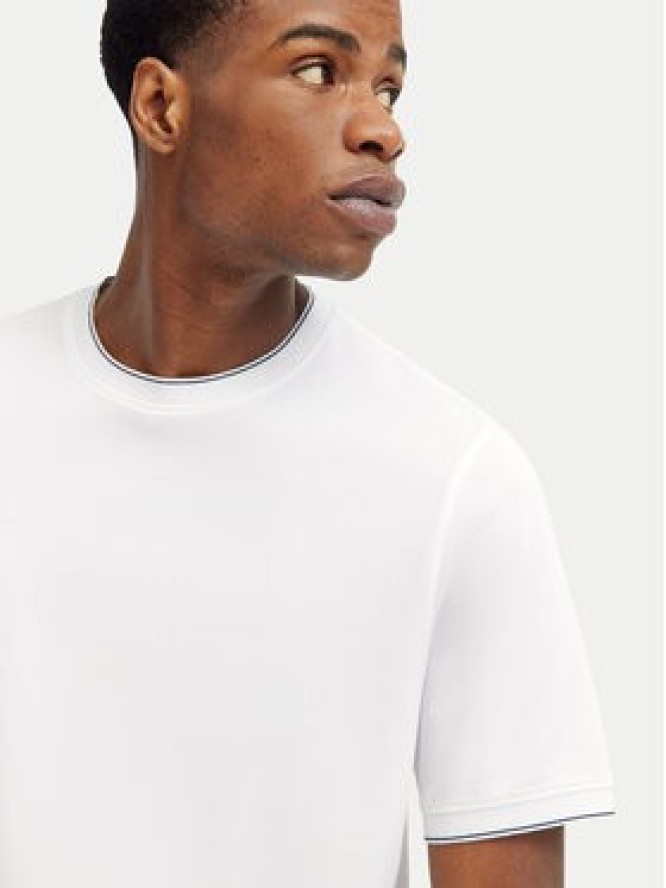 Bugatti T-Shirt 8350-75091C Biały Regular Fit