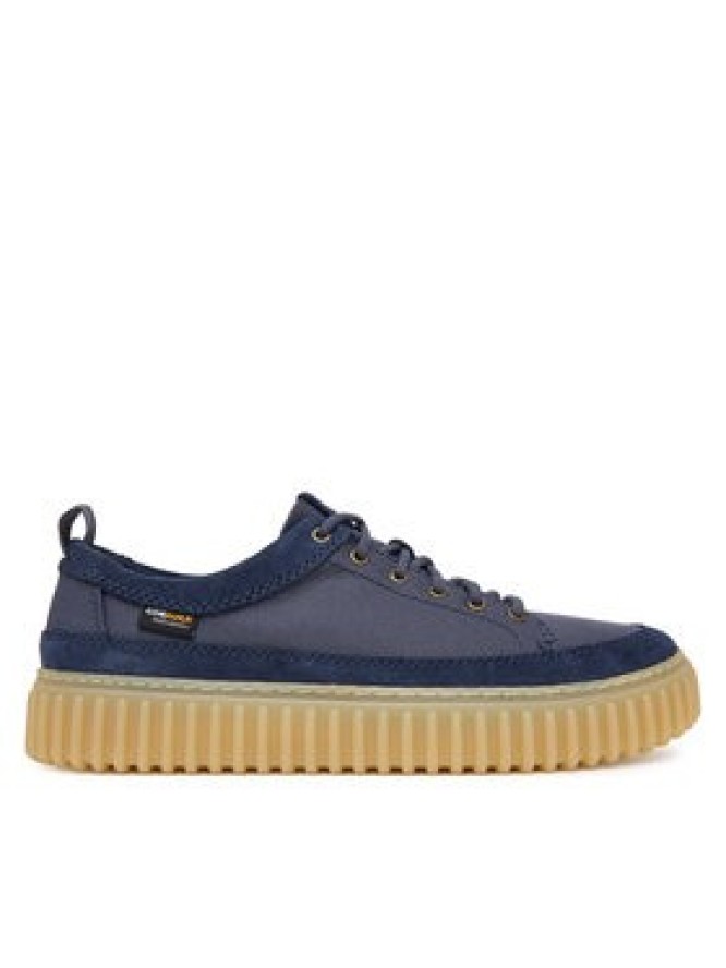 Clarks Sneakersy Torhill Lace 26186153 Granatowy