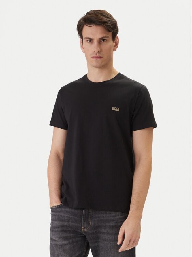 BOSS T-Shirt 50531401 Czarny Regular Fit