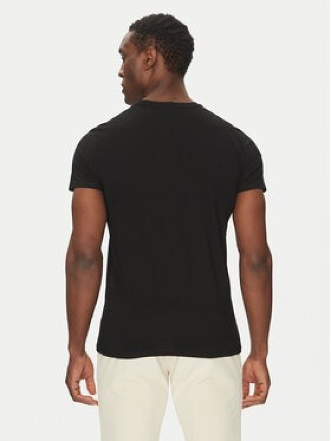 Lacoste T-Shirt TH6709 Czarny Regular Fit