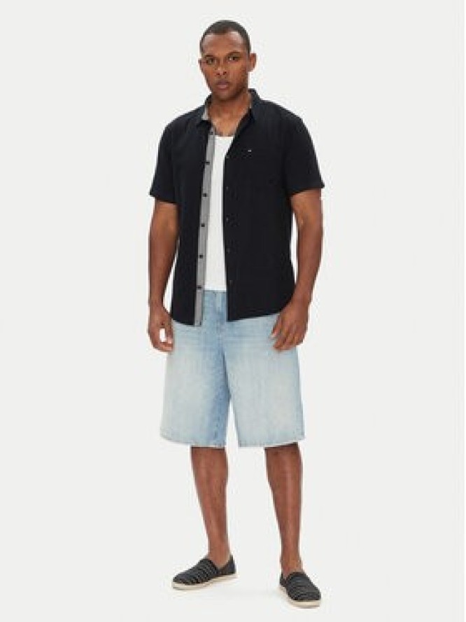 Quiksilver Koszula Time Box EQYWT04622 Czarny Regular Fit