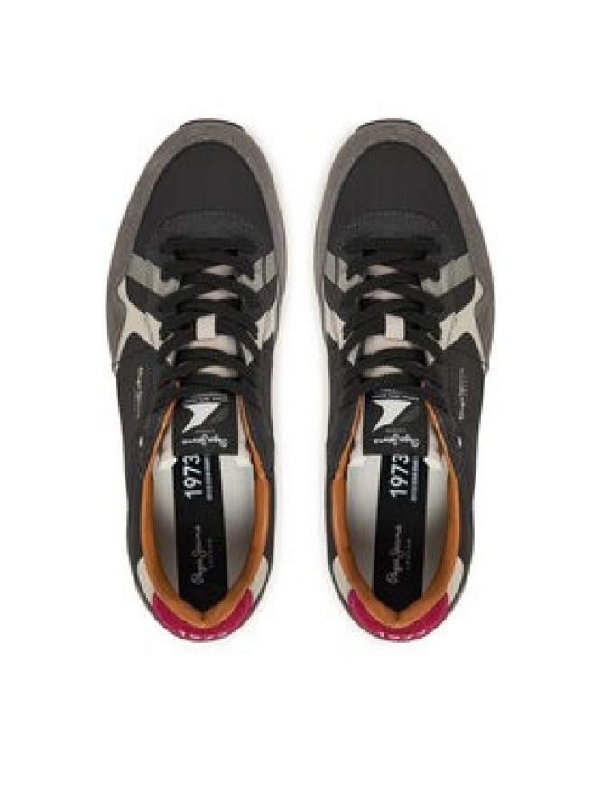 Pepe Jeans Sneakersy Brit Prints M PMS400002 Szary