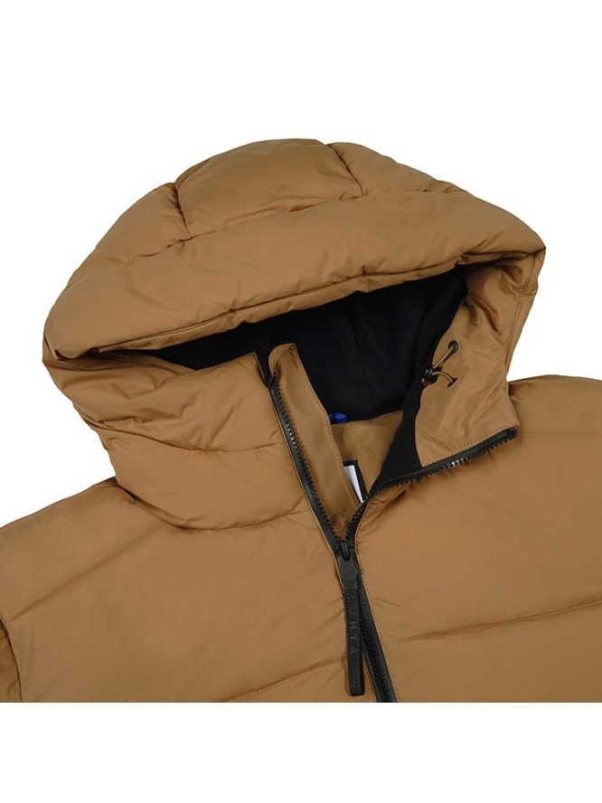 LUHTA Kurtka pikowana "Hatula" w kolorze jasnobrązowym rozmiar: 56