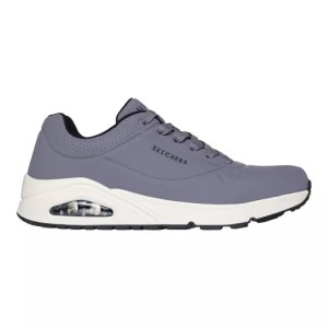Baskets Homme UNO - STAND ON AIR Gris Skechers