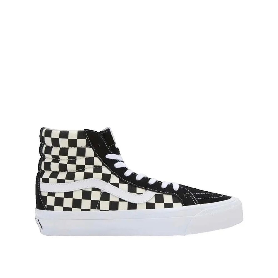 Chaussures Vans SK8-Hi Reissue Noir/Blanc cassé