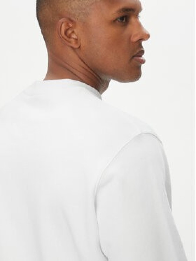 Versace Jeans Couture Bluza 78GAIC06 Biały Regular Fit