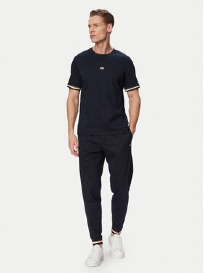 BOSS T-Shirt Iconic 50557198 Granatowy Regular Fit