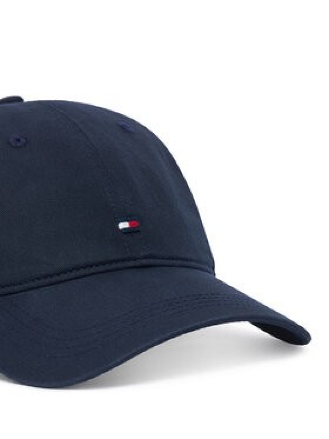 Tommy Hilfiger Czapka z daszkiem Th Flag Soft 6 Panel Cap AM0AM14099 Granatowy