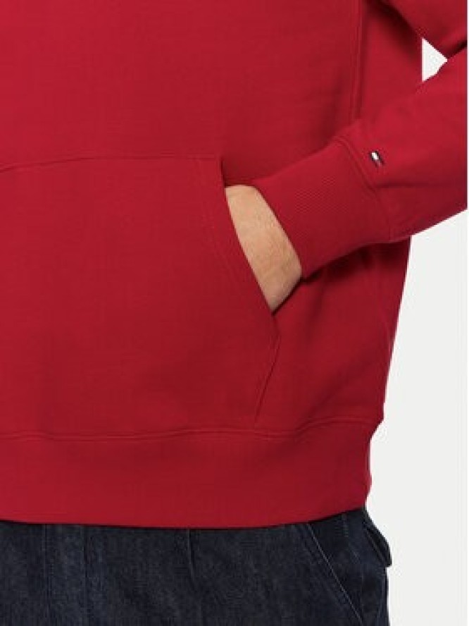 Tommy Hilfiger Bluza MW0MW39050 Czerwony Regular Fit