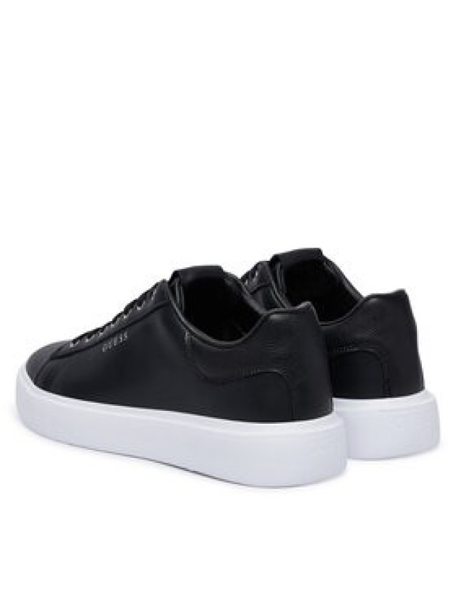 Guess Sneakersy FMJAVI LEA12 Czarny
