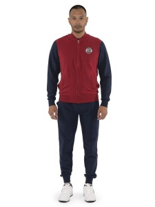 Bluza z bawełna z zamek błyskawiczny na co dzień