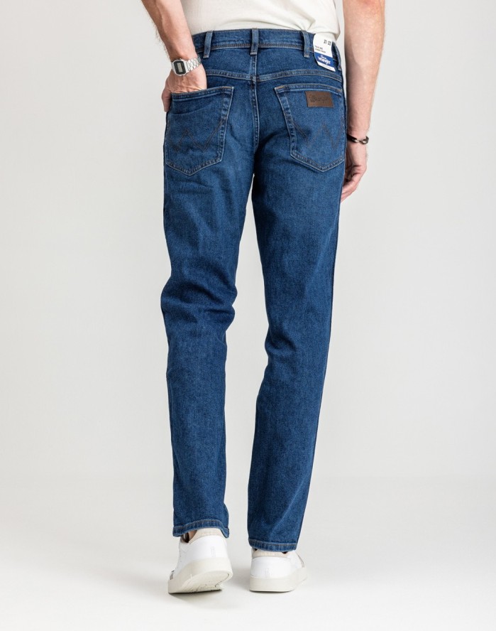 WRANGLER MĘSKIE SPODNIE JEANSOWE JEANSY DŻINSY TEXAS THE ROCK W1218450X 112335241