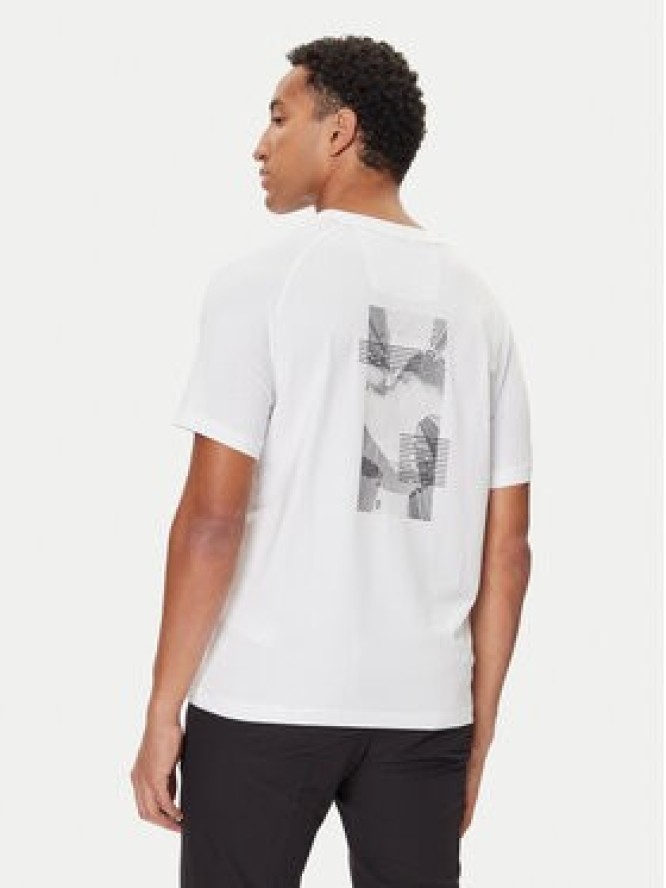 BOSS T-Shirt Stripe Zone 50548093 Biały Relaxed Fit