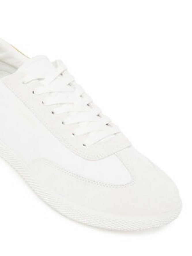 Calvin Klein Sneakersy Low Top Lace Up Cv Mix HM0HM01724 Biały