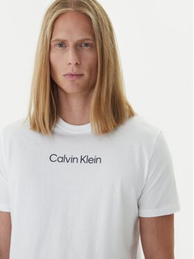 Calvin Klein T-Shirt Logo 30s LV04LD230G Biały Relaxed Fit