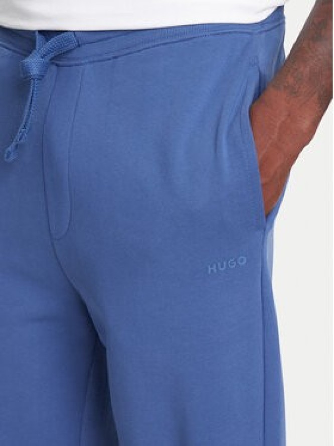 HUGO Spodnie dresowe Dayote232 50489617 Niebieski Regular Fit