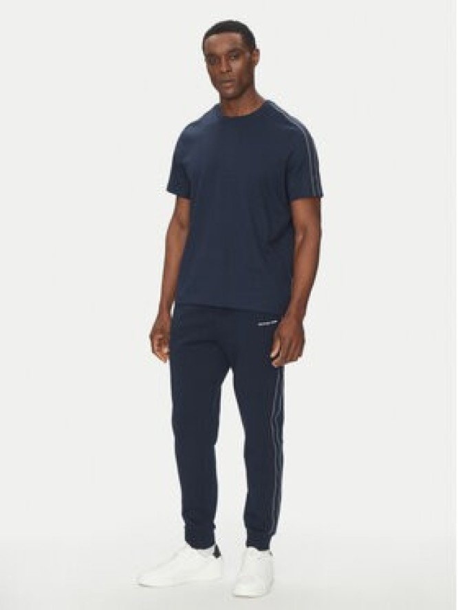 Michael Kors T-Shirt CT4524E1V2 Granatowy Regular Fit