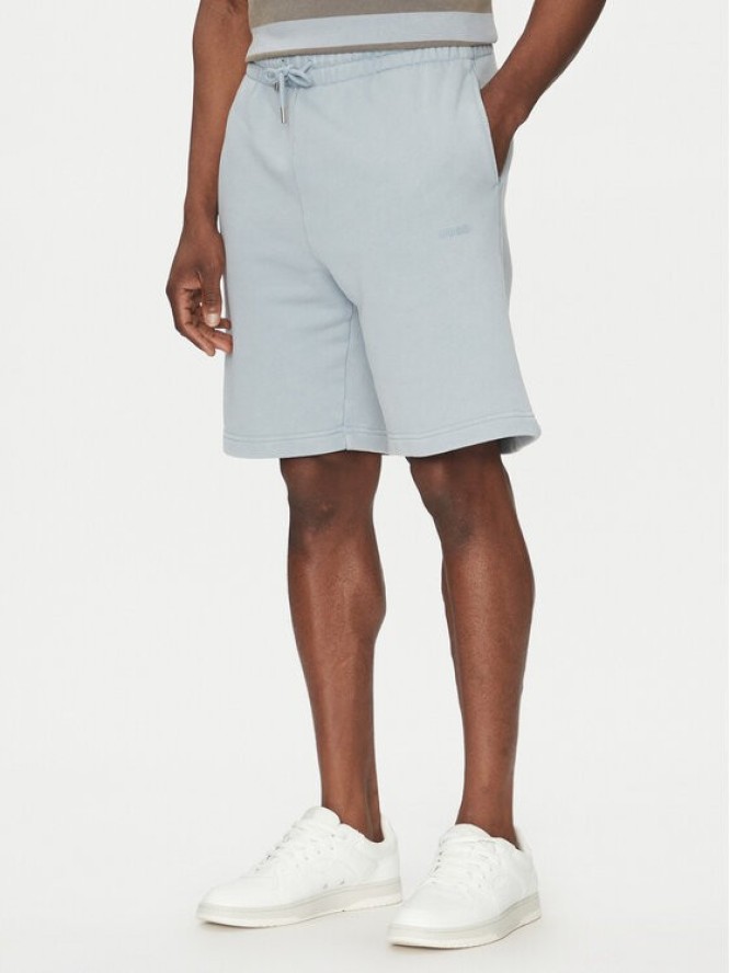 HUGO Szorty sportowe Dupaly 50540969 Błękitny Relaxed Fit