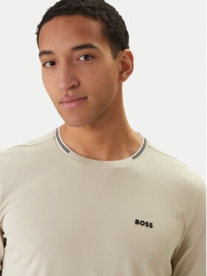BOSS T-Shirt Taul 50521245 Beżowy Regular Fit