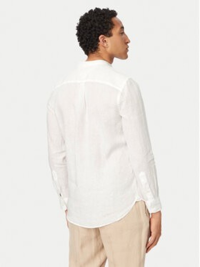 Tommy Hilfiger Koszula MW0MW39271 Biały Slim Fit