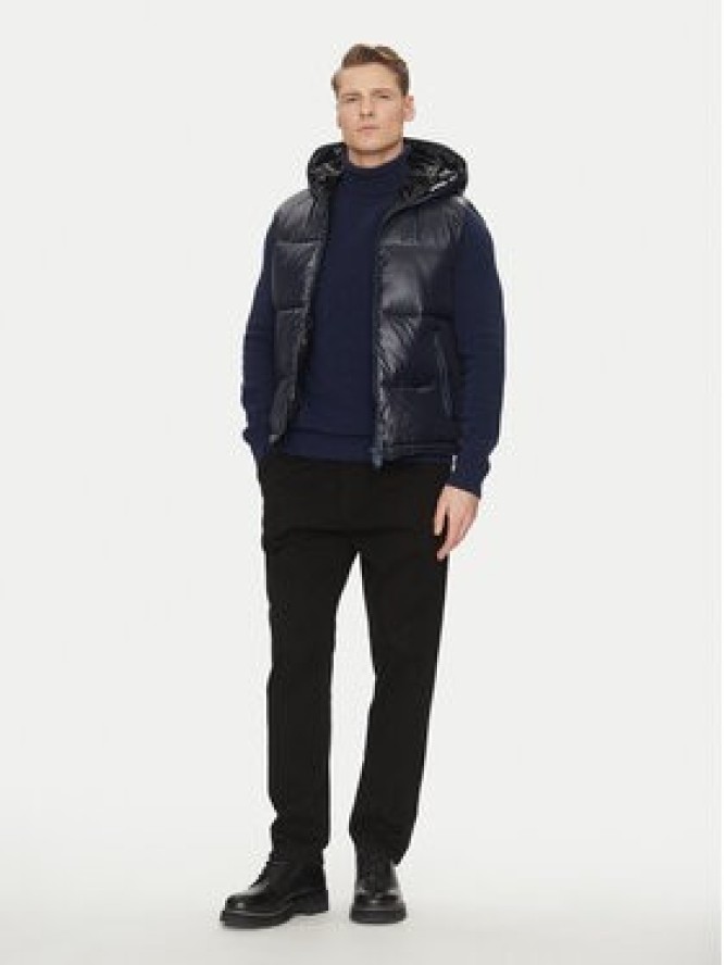 Save The Duck Bezrękawnik D80296M LUCK19 Granatowy Regular Fit