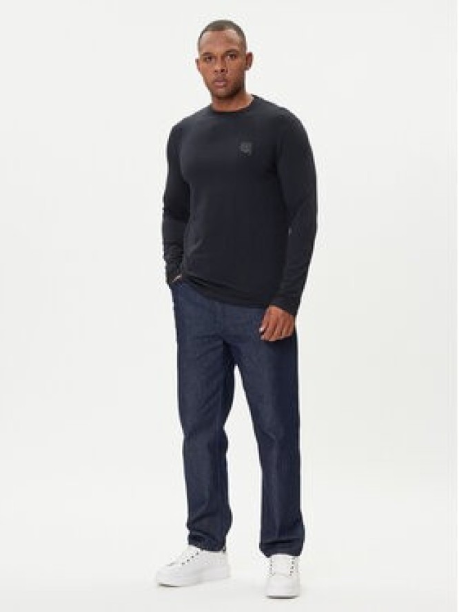 KARL LAGERFELD Longsleeve 755052 554235 Granatowy Regular Fit
