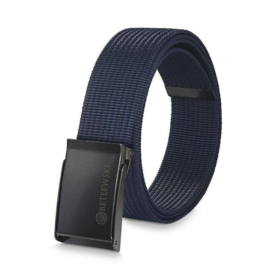 Pasek parciany BETLEWSKI PRC-21_GR-1 S granatowy