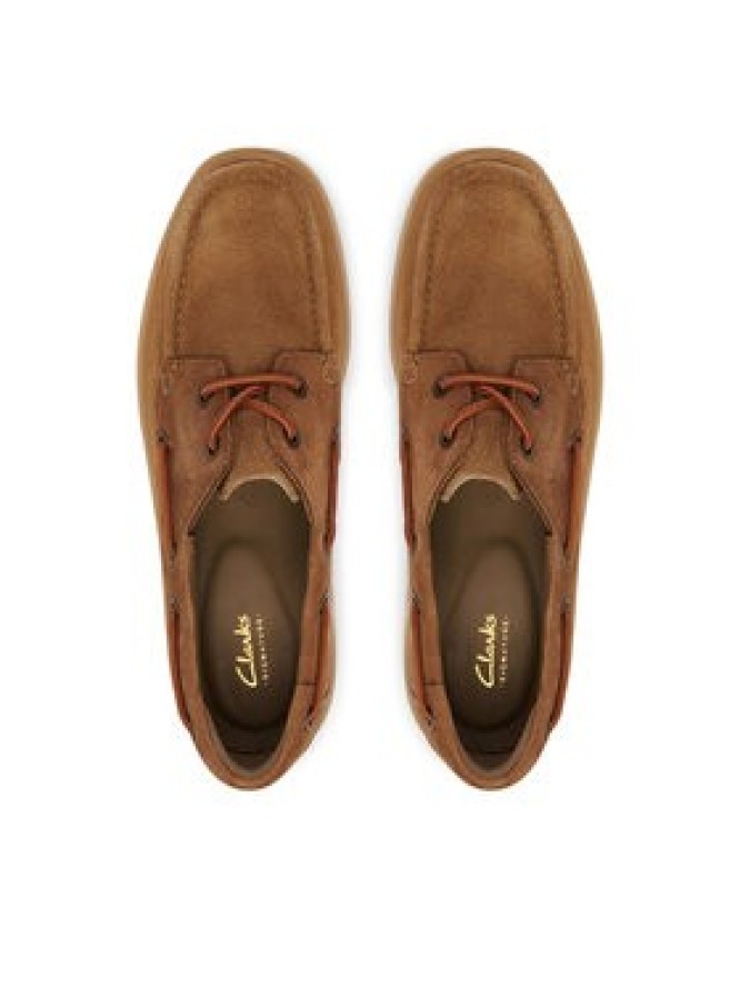 Clarks Loafersy Cleyhill Boat 26186178 Beżowy