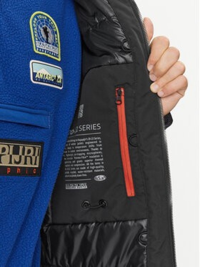 Napapijri Kurtka przejściowa 20-22 Field NP0A4HEK Czarny Regular Fit