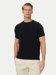 Bugatti T-Shirt 7200-15534E Granatowy Regular Fit